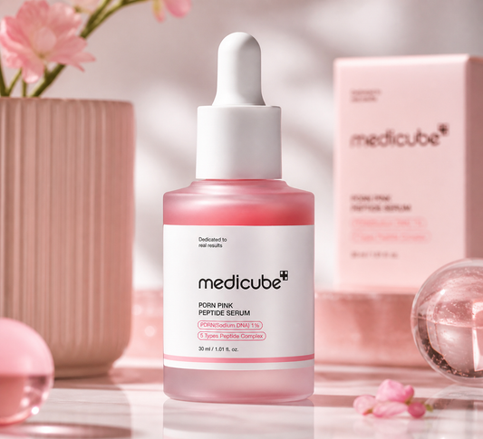 [Medicube] PDRN Pink Peptide SerumㅣPink Glow SerumㅣSalmon DNA, Salmon PDRN, Peptides, Uneven Skintone, Glowy skin, Korean Skincare