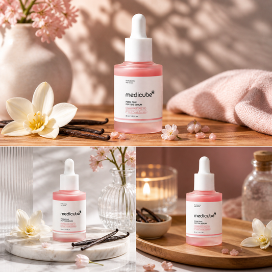 [Medicube] PDRN Pink Peptide SerumㅣPink Glow SerumㅣSalmon DNA, Salmon PDRN, Peptides, Uneven Skintone, Glowy skin, Korean Skincare